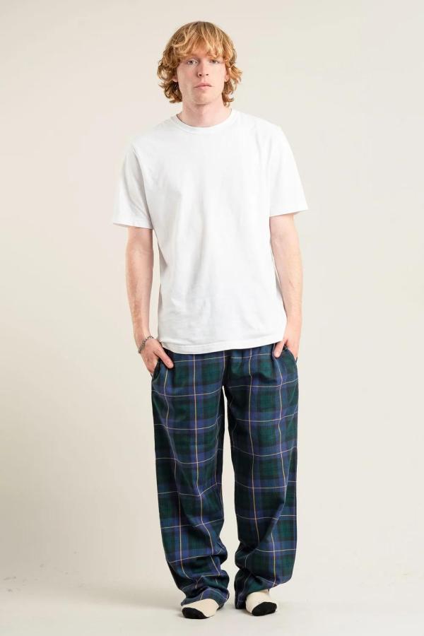 KOMODO - Jim Jam Mens Pyjama Bottoms - Black Watch - Afbeelding 2
