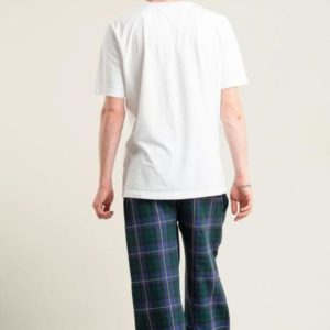 KOMODO - Jim Jam Mens Pyjama Bottoms - Black Watch